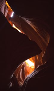 Preview wallpaper cave, rocks, stones, gorge