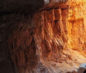 Preview wallpaper cave, rocks, stones, light