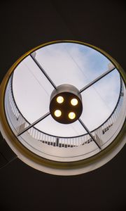 Preview wallpaper ceiling, lamp, glow, circle