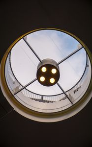 Preview wallpaper ceiling, lamp, glow, circle