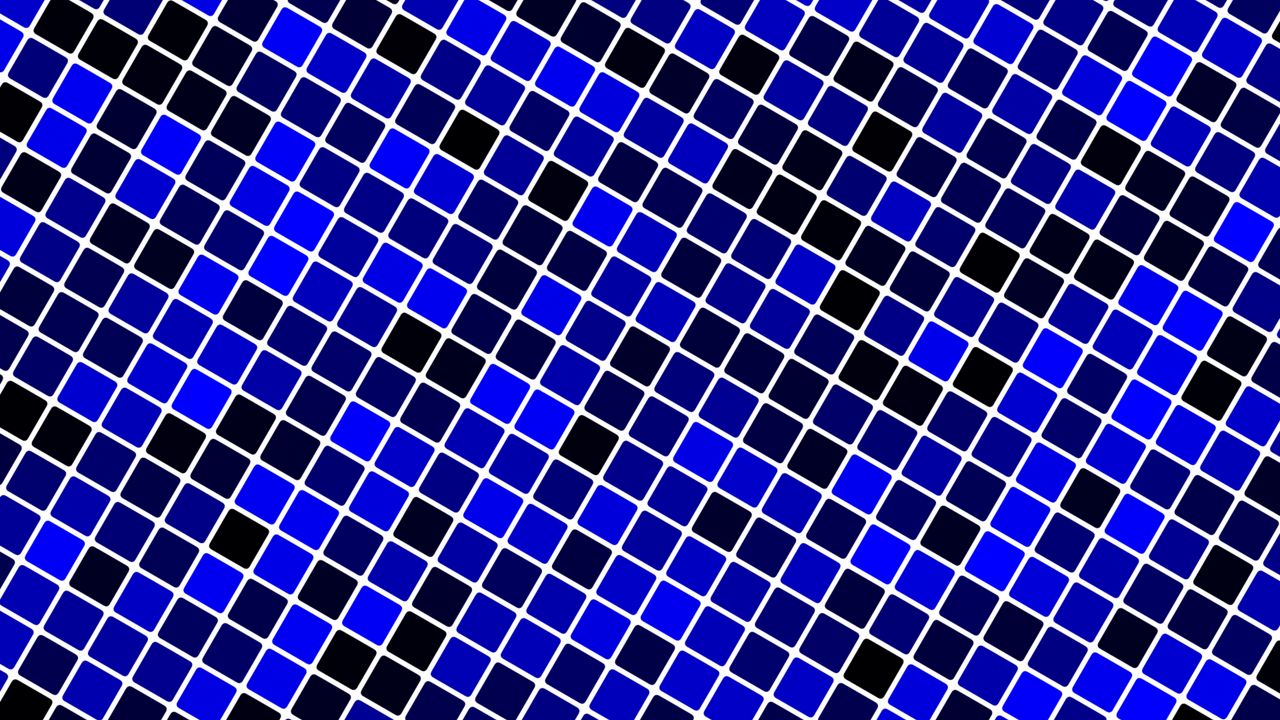 Wallpaper cells, mesh, gradient, blue, black