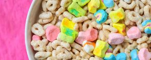 Preview wallpaper cereal, breakfast, bowl, colorful