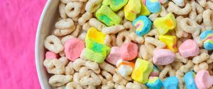 Preview wallpaper cereal, breakfast, bowl, colorful