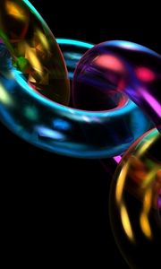 Preview wallpaper chain, form, multicolored