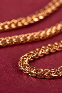 Preview wallpaper chain, gold, jewel