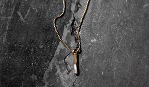 Preview wallpaper chain, pendant, decoration, gold, jewel