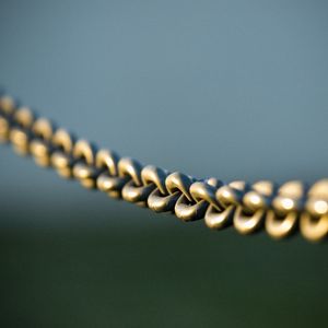 Preview wallpaper chain, steel, bond, fastening