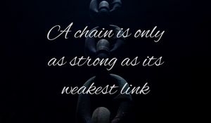 Preview wallpaper chain, strength, weakness, link, phrase