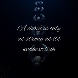 Preview wallpaper chain, strength, weakness, link, phrase