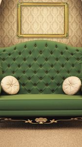 Preview wallpaper chair, green, room