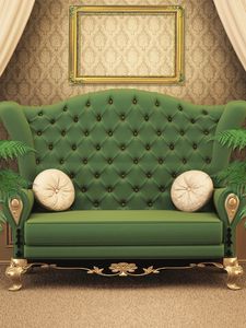 Preview wallpaper chair, green, room