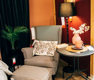 Preview wallpaper chair, pillow, interior, comfort