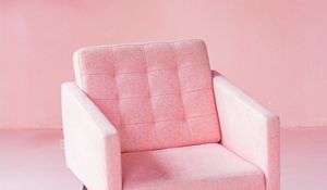 Preview wallpaper chair, pink, balls
