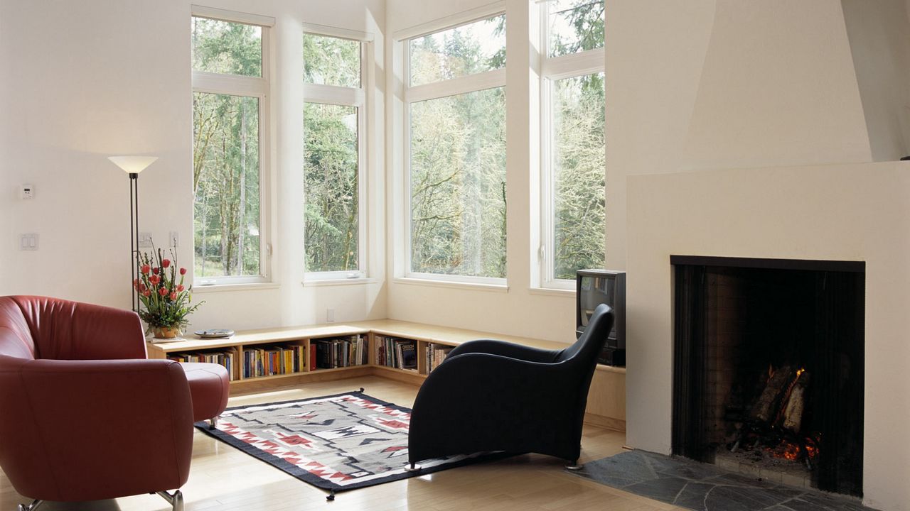 Wallpaper chair, rug, light, room, style