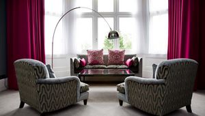 Preview wallpaper chair, sofa, chairs, window, blinds, style