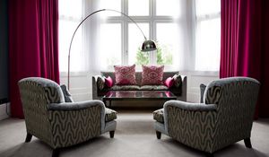 Preview wallpaper chair, sofa, chairs, window, blinds, style