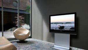 Preview wallpaper chair, tv, carpet, bathroom