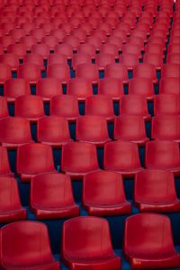 Preview wallpaper chairs, red, rows, cinema