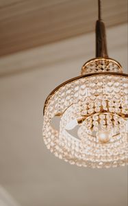 Preview wallpaper chandelier, lamp, light, lighting, aesthetics