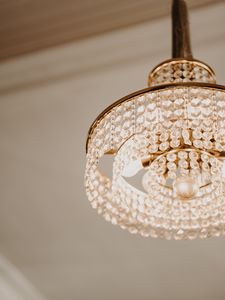 Preview wallpaper chandelier, lamp, light, lighting, aesthetics