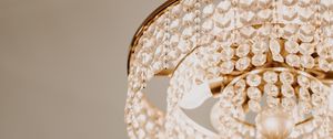 Preview wallpaper chandelier, lamp, light, lighting, aesthetics