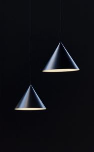 Preview wallpaper chandeliers, lamps, lighting, dark, minimalism