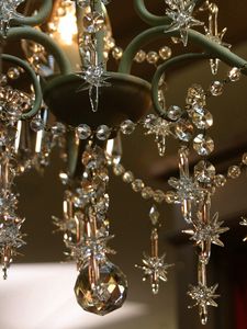 Preview wallpaper chandeliers, lighting, glass, beautiful