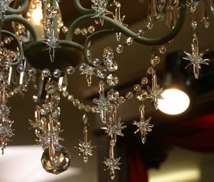 Preview wallpaper chandeliers, lighting, glass, beautiful