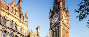 Preview wallpaper chapel, architecture, tower, city
