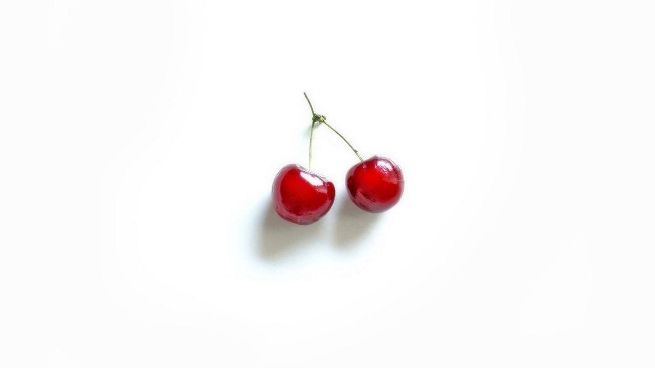 Wallpaper cherries, food, fruit