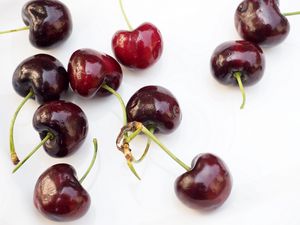 Preview wallpaper cherries, ripe, berries