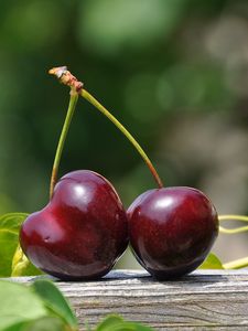 Preview wallpaper cherry, berry, close-up