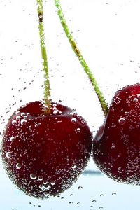 Preview wallpaper cherry, drop, berry