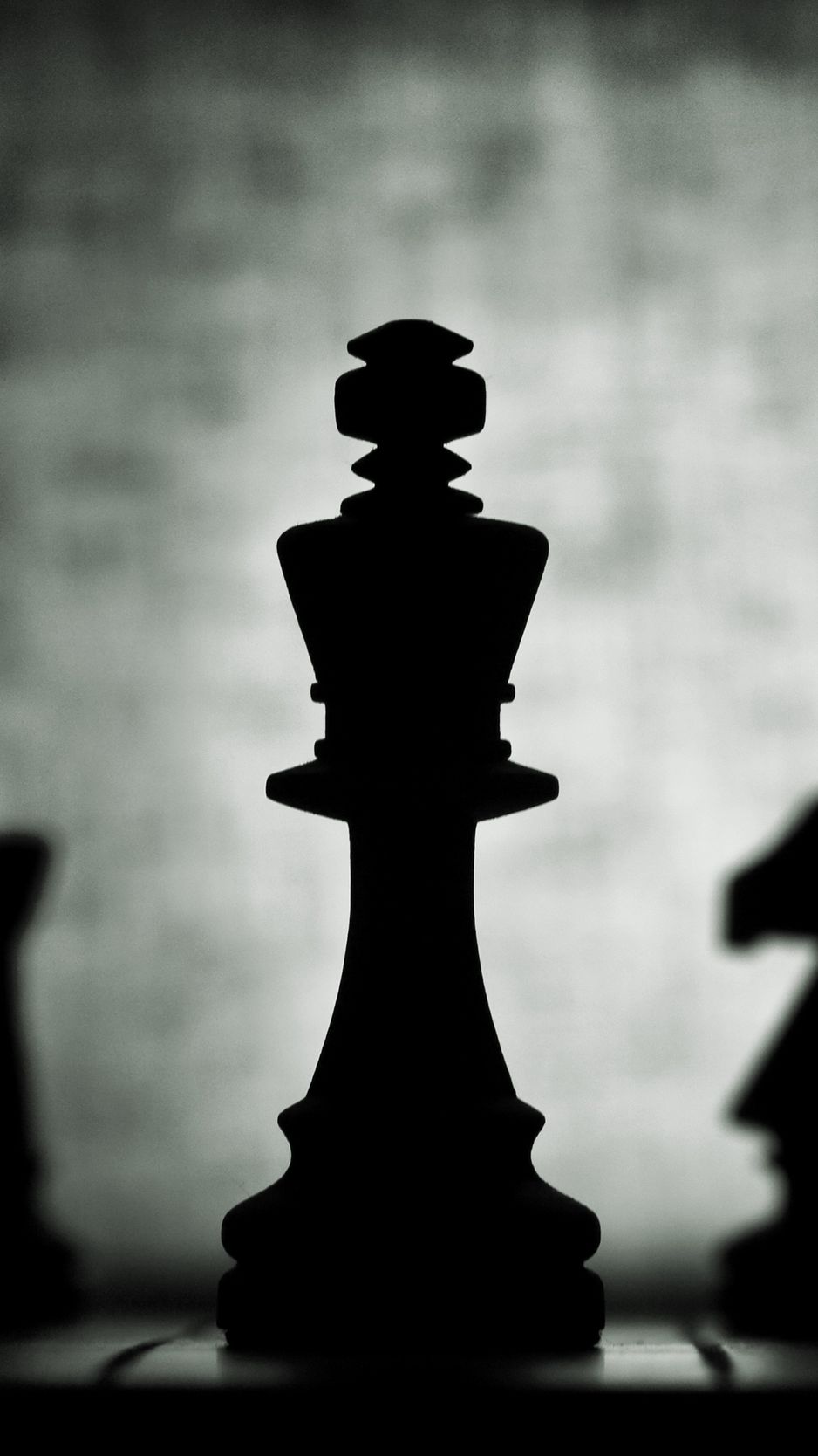 Download wallpaper 938x1668 chess, figures, dark, game, king iphone  8/7/6s/6 for parallax hd background