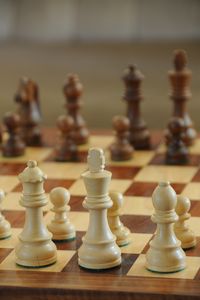 Preview wallpaper chess, game, pieces, board
