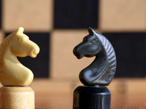 Preview wallpaper chess, horse, game