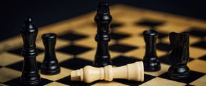 Preview wallpaper chess, pieces, game, games, party