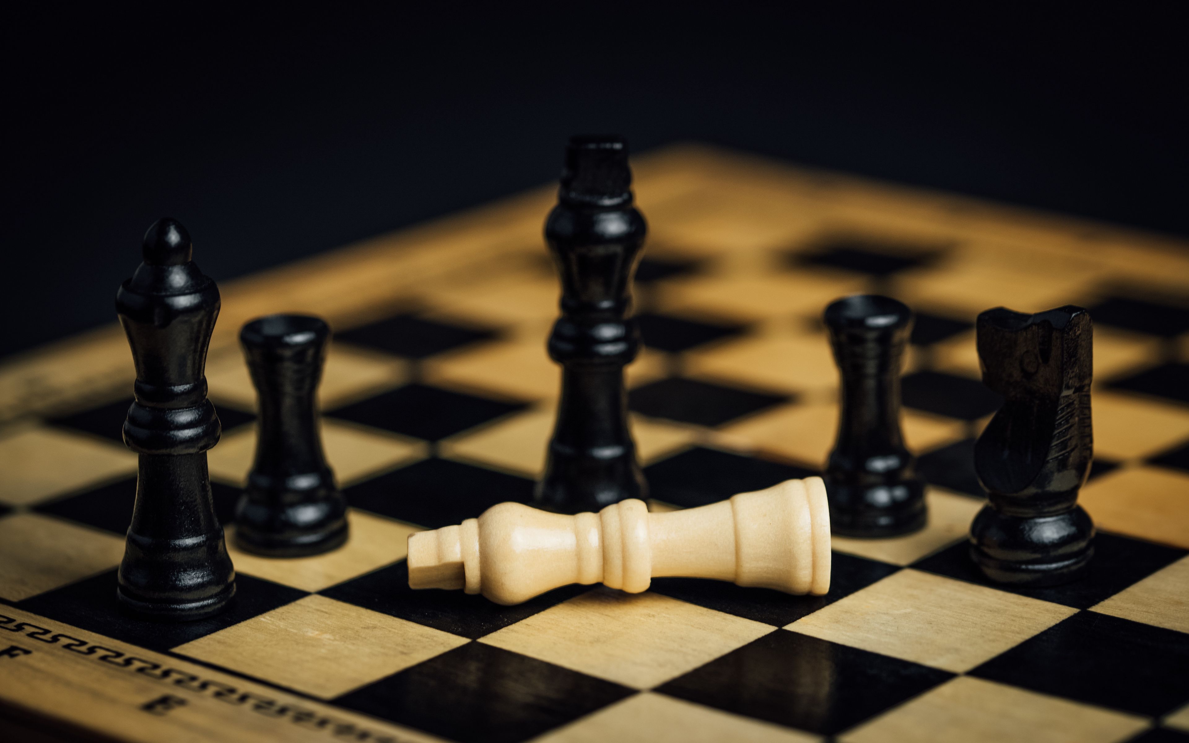 Download wallpaper 3840x2400 chess, pieces, game, games, party 4k ultra hd  16:10 hd background