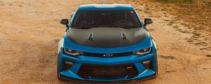 Preview wallpaper chevrolet, car, tuning, front view