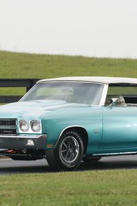 Preview wallpaper chevrolet, chevelle, 1970, side view