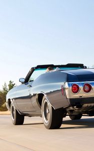 Preview wallpaper chevrolet, chevelle, malibu, ss, convertible