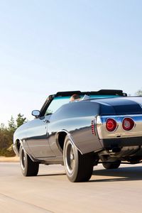 Preview wallpaper chevrolet, chevelle, malibu, ss, convertible