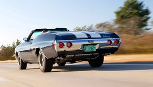 Preview wallpaper chevrolet, chevelle, malibu, ss, convertible