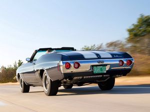 Preview wallpaper chevrolet, chevelle, malibu, ss, convertible