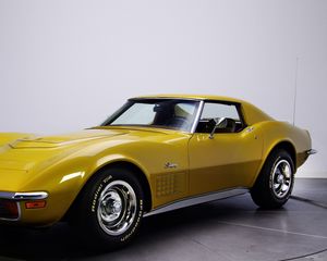 Preview wallpaper chevrolet, corvette, stingray, c3, 1970