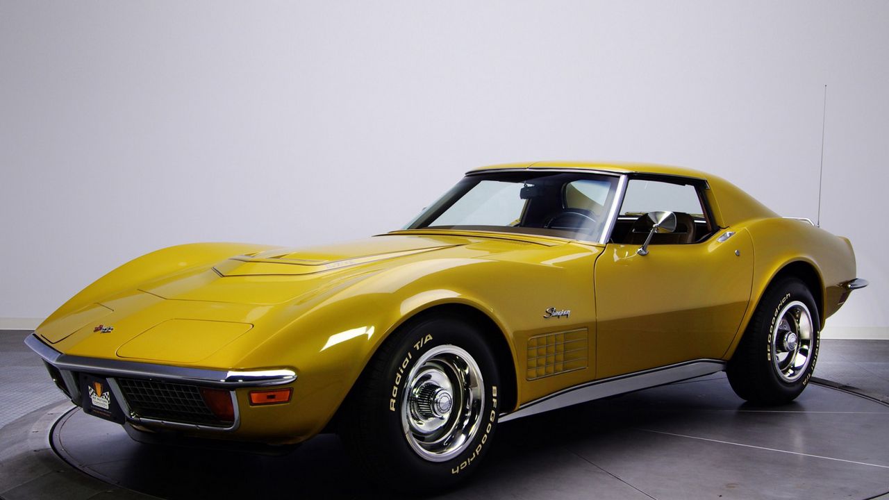 Wallpaper Chevrolet Corvette Stingray C3 1970 Hd Picture Image