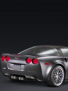 Preview wallpaper chevrolet corvette zr1, chevrolet, cars