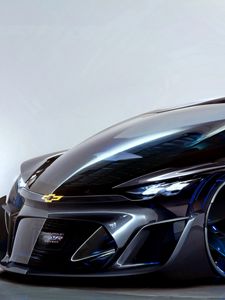 Preview wallpaper chevrolet, fnr, concept, 2015, side view, supercar