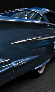 Preview wallpaper chevrolet, impala, 1958, bumper, classic, retro