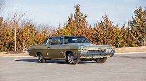 Preview wallpaper chevrolet, impala ss, 1968, coupe, side view